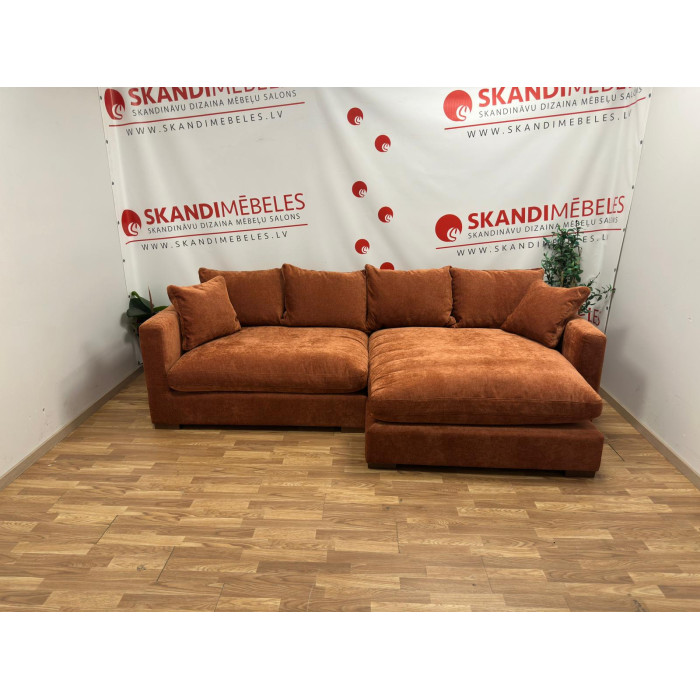 Sofa COMFY (Kampinė šezlongas)(Ekspozicija)